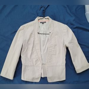 Beige Express blazer size 2